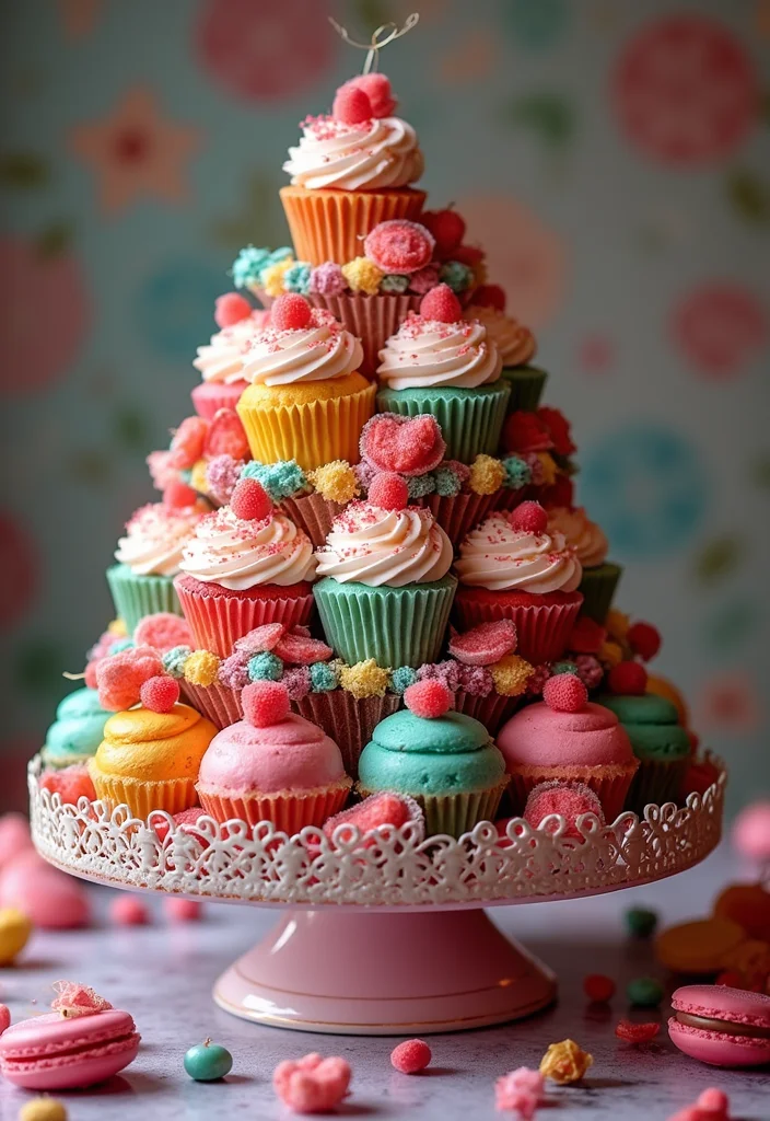 10 Adorable Bento Cake Ideas for Your Best Friend That They'll Love! - 8. Sweet Treats Cake