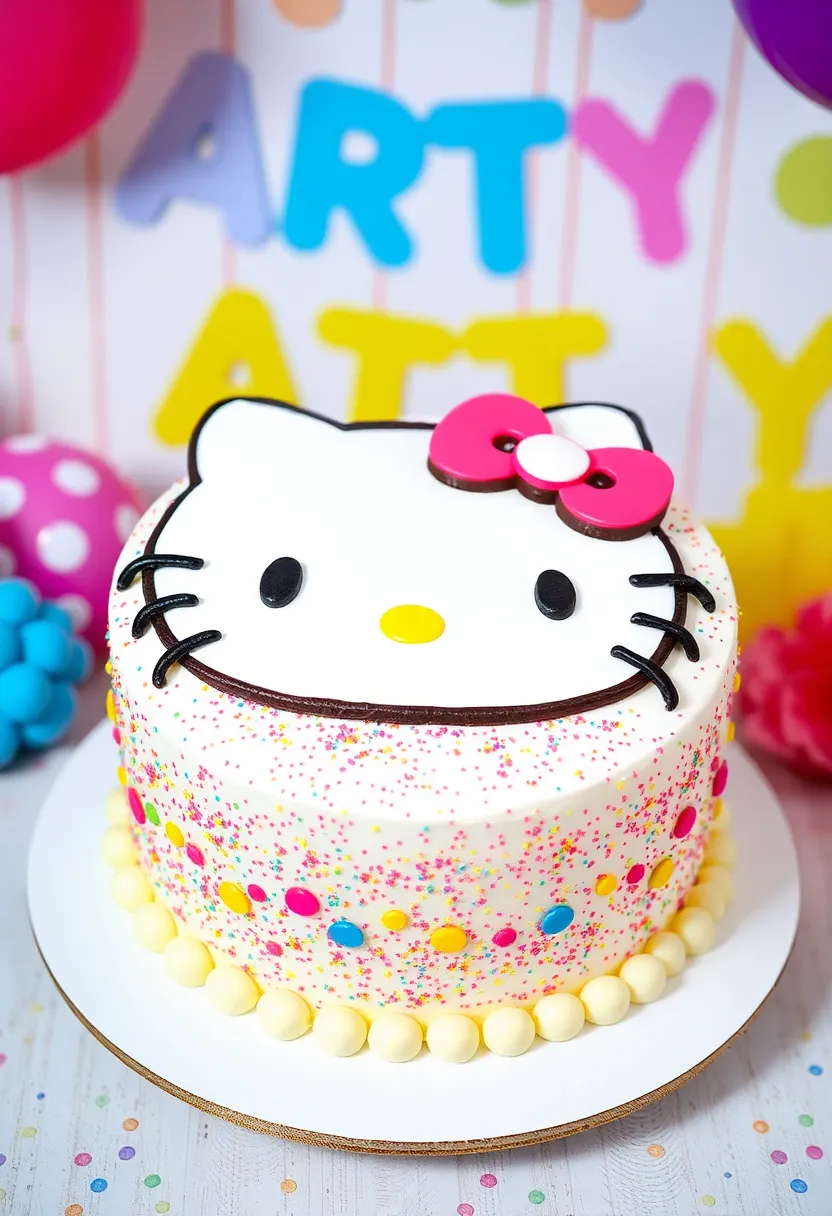 10 Adorable Hello Kitty Cake Ideas That Will Make Your Party Purr-fect! - 1. Classic Hello Kitty Cake