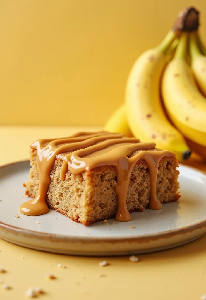 10 Easy Vegan Cake Recipes That Taste Just Like the Real Thing! - 10. Peanut Butter Banana Cake