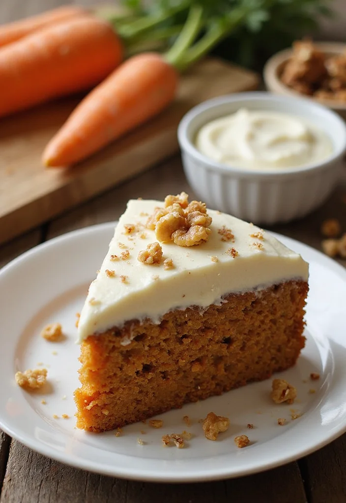 10 Easy Vegan Cake Recipes That Taste Just Like the Real Thing! - 3. Moist Vegan Carrot Cake