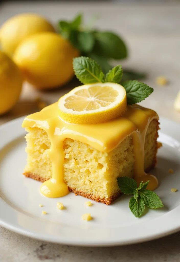 10 Easy Vegan Cake Recipes That Taste Just Like the Real Thing! - 4. Zesty Lemon Vegan Cake