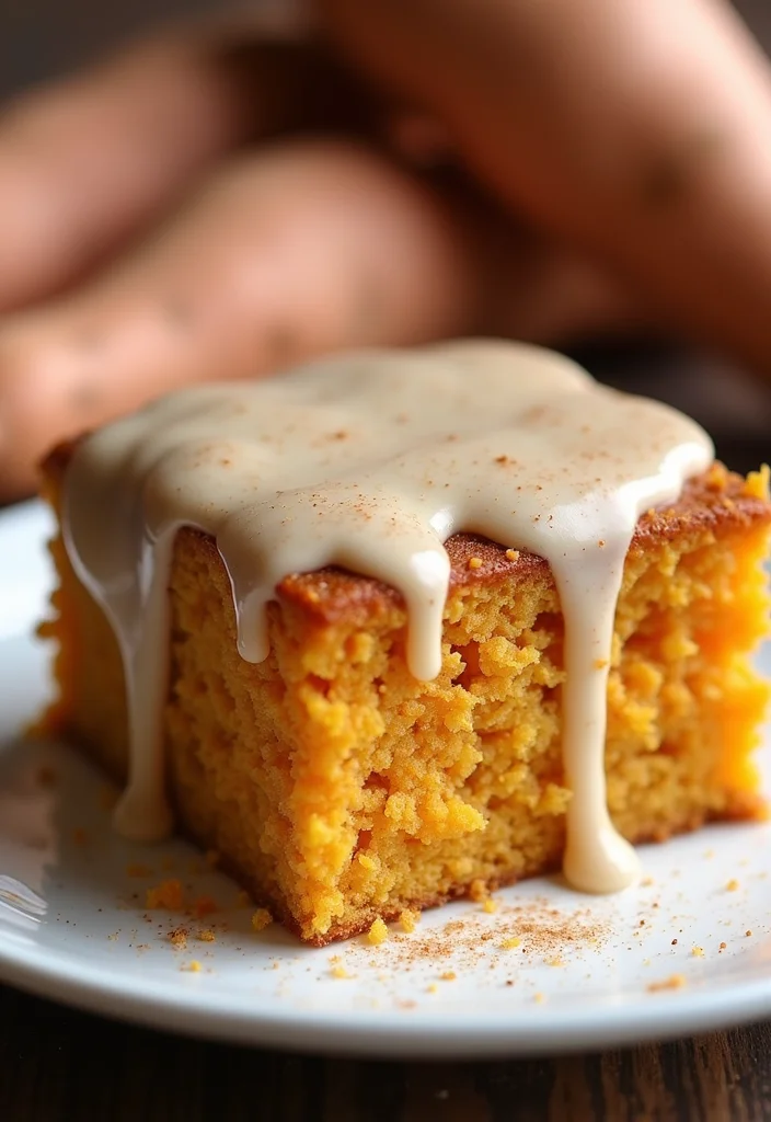 10 Easy Vegan Cake Recipes That Taste Just Like the Real Thing! - 7. Savory Sweet Potato Cake