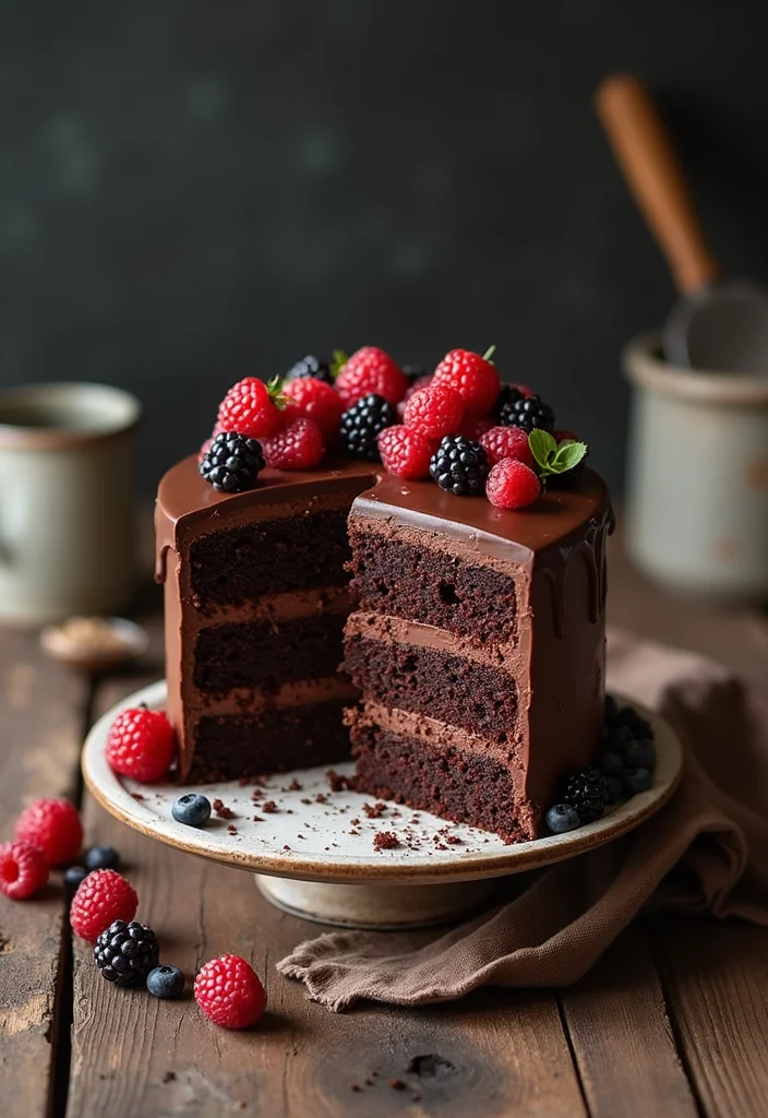 10 Irresistible Grandpa Cake Recipes That Will Take You Back in Time! - 1. Classic Chocolate Layer Cake