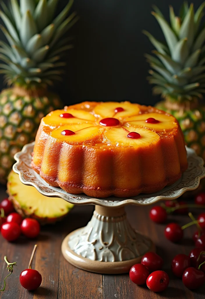 10 Irresistible Grandpa Cake Recipes That Will Take You Back in Time! - 2. Grandpa's Pineapple Upside-Down Cake