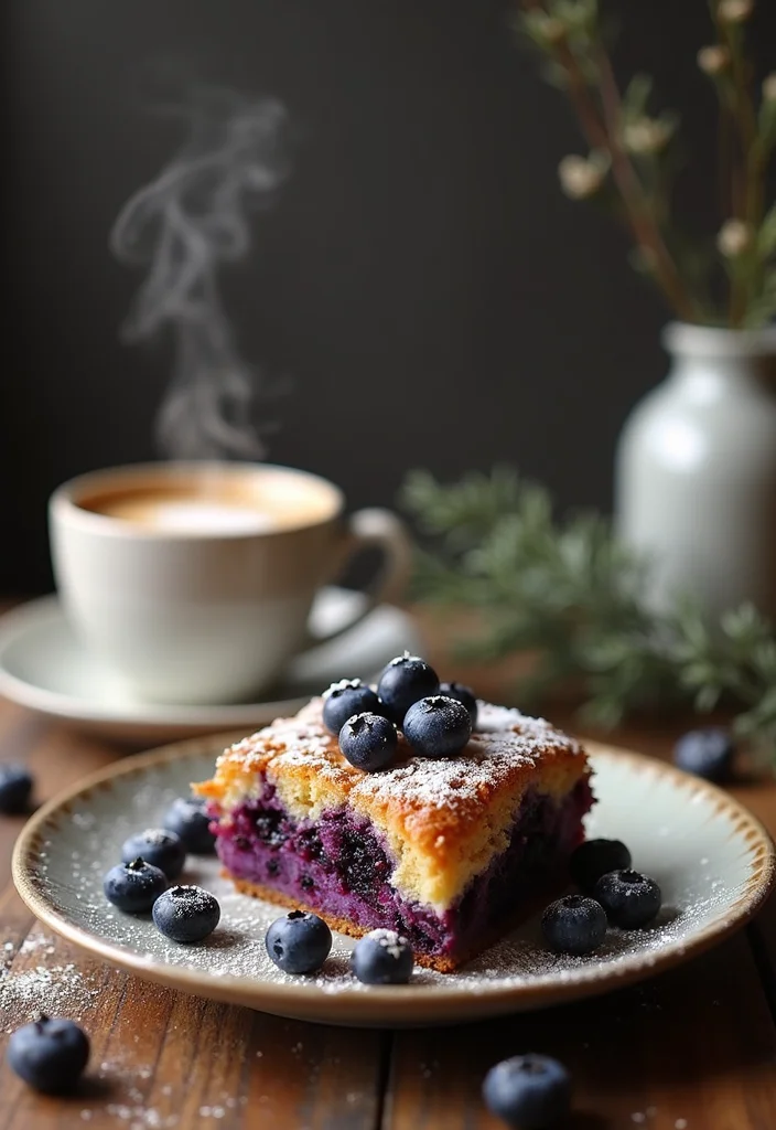 10 Irresistible Grandpa Cake Recipes That Will Take You Back in Time! - 8. Blueberry Coffee Cake