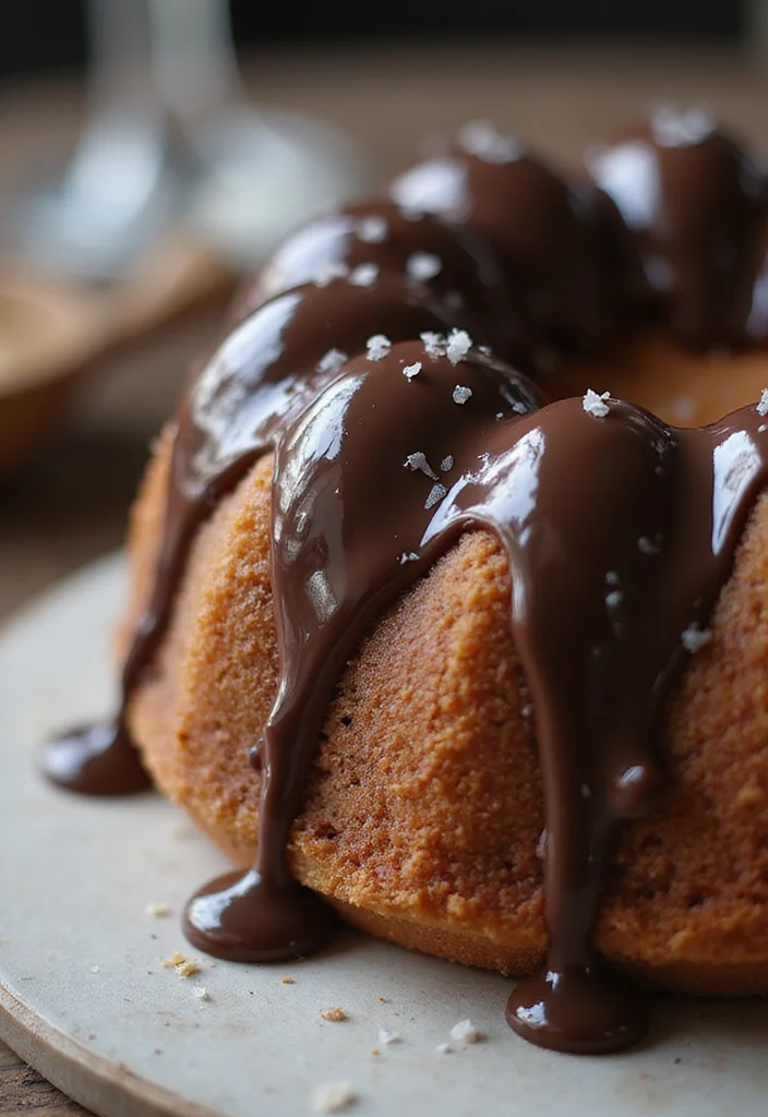 10 Stunning Truffle Cake Decoration Ideas That Will Blow Your Guests Away! - 1. Chocolate Drizzle Elegance