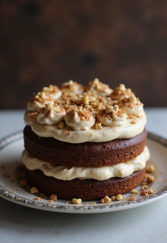 11 Decadent Sweet Birthday Cakes to Satisfy Every Sweet Tooth! - 11. Mocha Hazelnut Cake