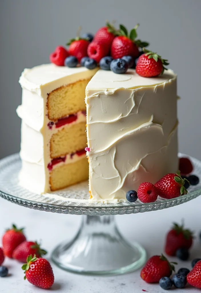 11 Decadent Sweet Birthday Cakes to Satisfy Every Sweet Tooth! - 2. Fluffy Vanilla Bean Cake