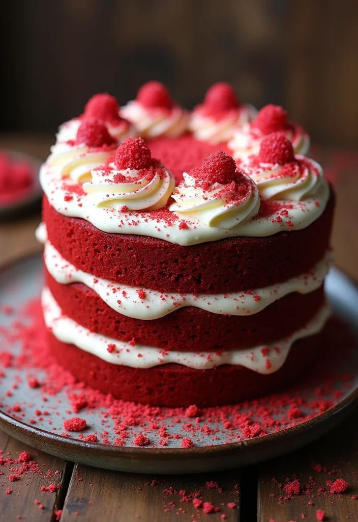11 Decadent Sweet Birthday Cakes to Satisfy Every Sweet Tooth! - 4. Decadent Red Velvet Cake