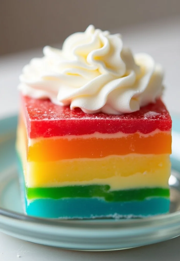 12 Budget-Friendly Graduation Cake Ideas That Are Shockingly Simple! - 3. Graduation Layered Jello Cake