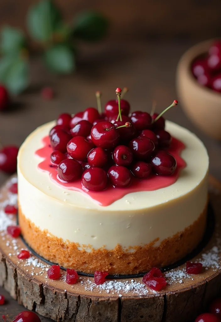 12 Delicious Vegan Red Birthday Cake Recipes That Are Totally Guilt-Free! - 11. Cherry Vanilla Cake