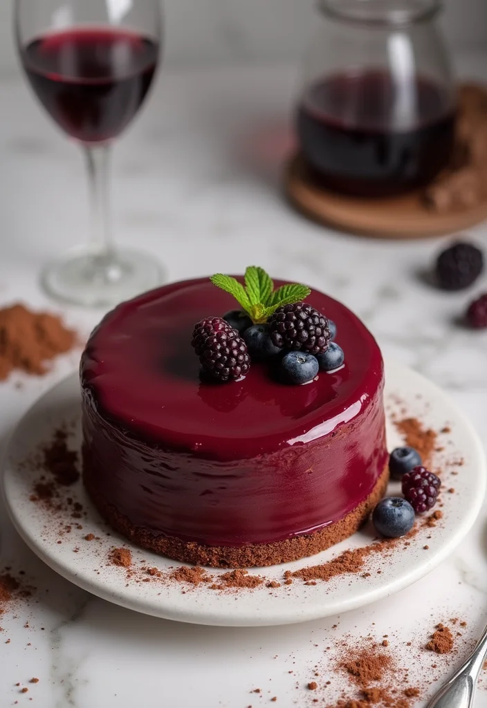 12 Delicious Vegan Red Birthday Cake Recipes That Are Totally Guilt-Free! - 5. Red Wine Cake