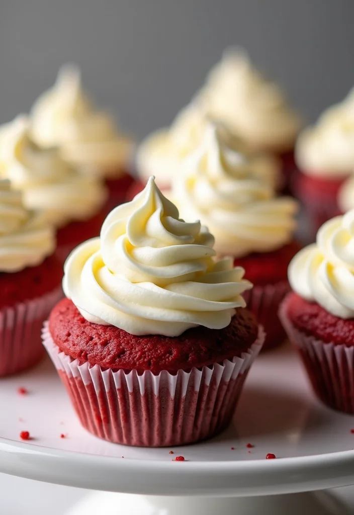 12 Delicious Vegan Red Birthday Cake Recipes That Are Totally Guilt-Free! - 9. Red Velvet Cupcakes