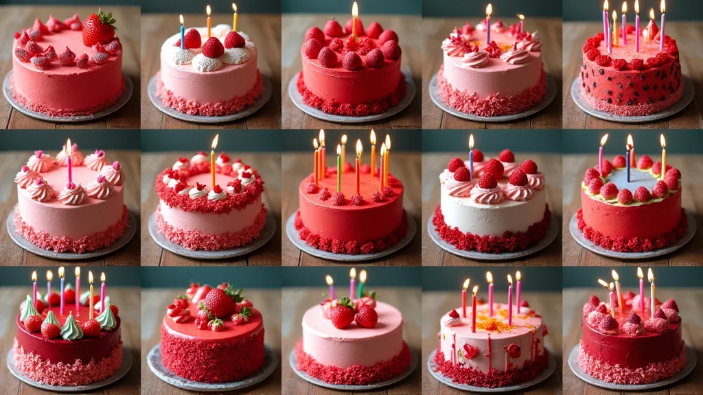 12 Delicious Vegan Red Birthday Cake Recipes That Are Totally Guilt-Free!