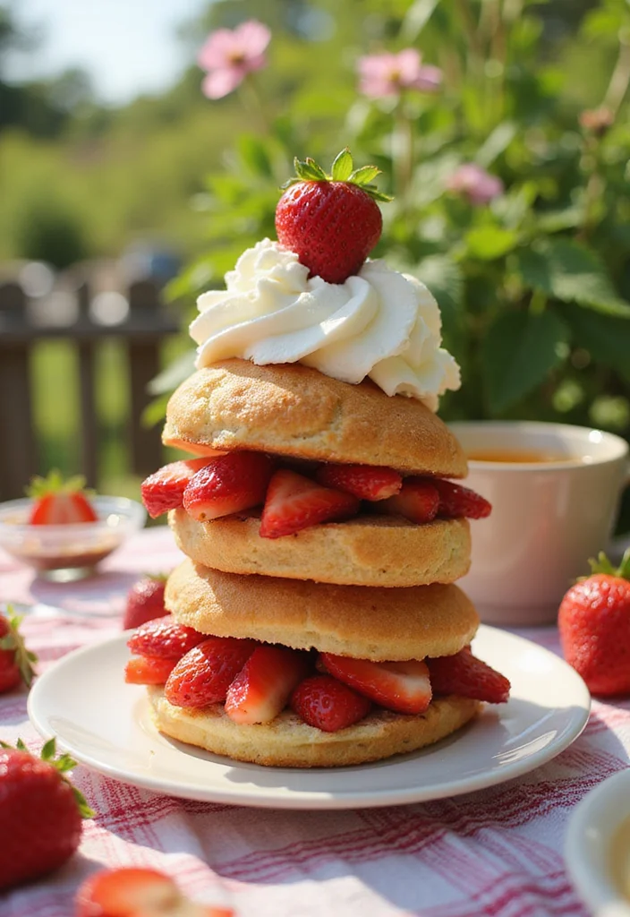 12 Easy DIY Resignation Cake Recipes That Will Make Your Farewell Unforgettable! - 10. Strawberry Shortcake Send-Off