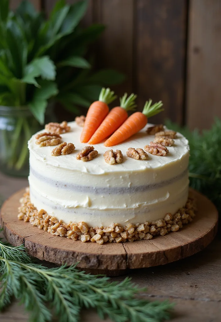 12 Easy DIY Resignation Cake Recipes That Will Make Your Farewell Unforgettable! - 5. Carrot Cake Sending Off