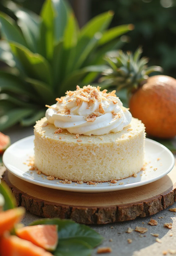 12 Easy DIY Resignation Cake Recipes That Will Make Your Farewell Unforgettable! - 6. Coconut Dream Farewell Cake