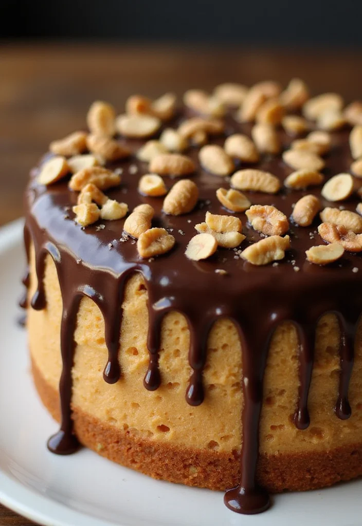 12 Easy DIY Resignation Cake Recipes That Will Make Your Farewell Unforgettable! - 8. Peanut Butter Bliss Cake