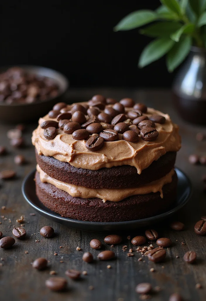 12 Easy DIY Resignation Cake Recipes That Will Make Your Farewell Unforgettable! - 9. Mocha Madness Cake