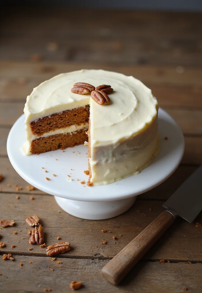 12 Minimalist Cake Ideas That Prove Less is More in Aesthetics! - 10. Simple Carrot Cake