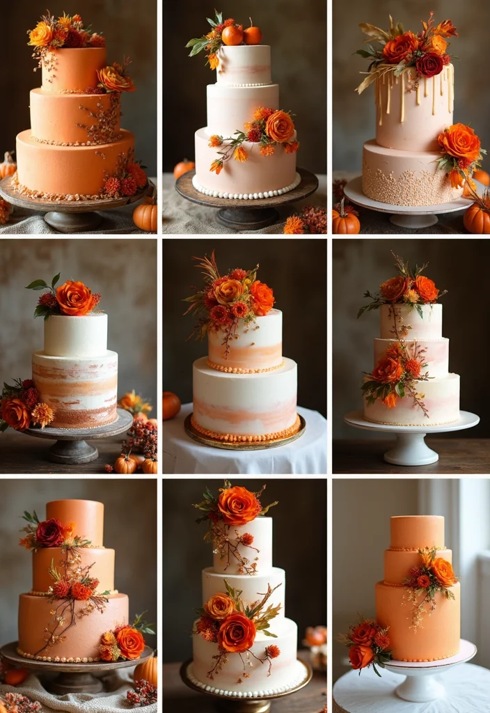 13 Gorgeous Burnt Orange Wedding Cakes Perfect for Fall Weddings (Don't Miss #8!) - Conclusion