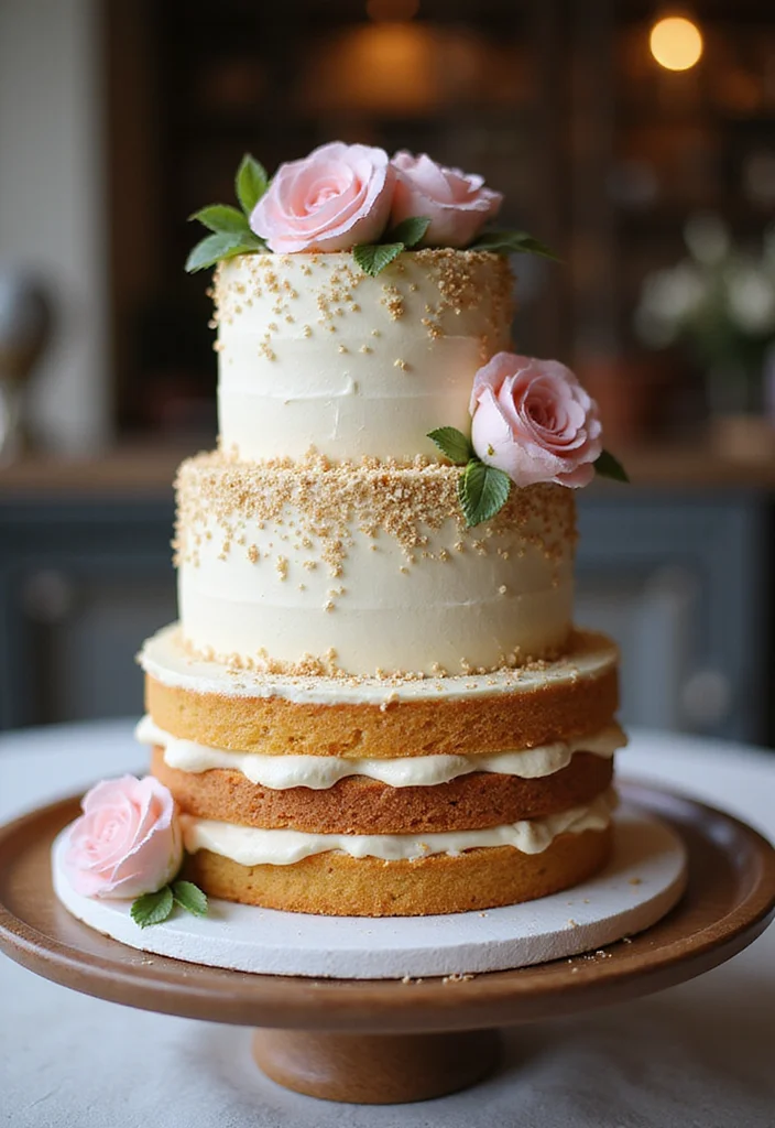 14 Creative Farewell Cakes for Coworkers That Will Leave a Lasting Impression! - 13. The Celebration Layer Cake