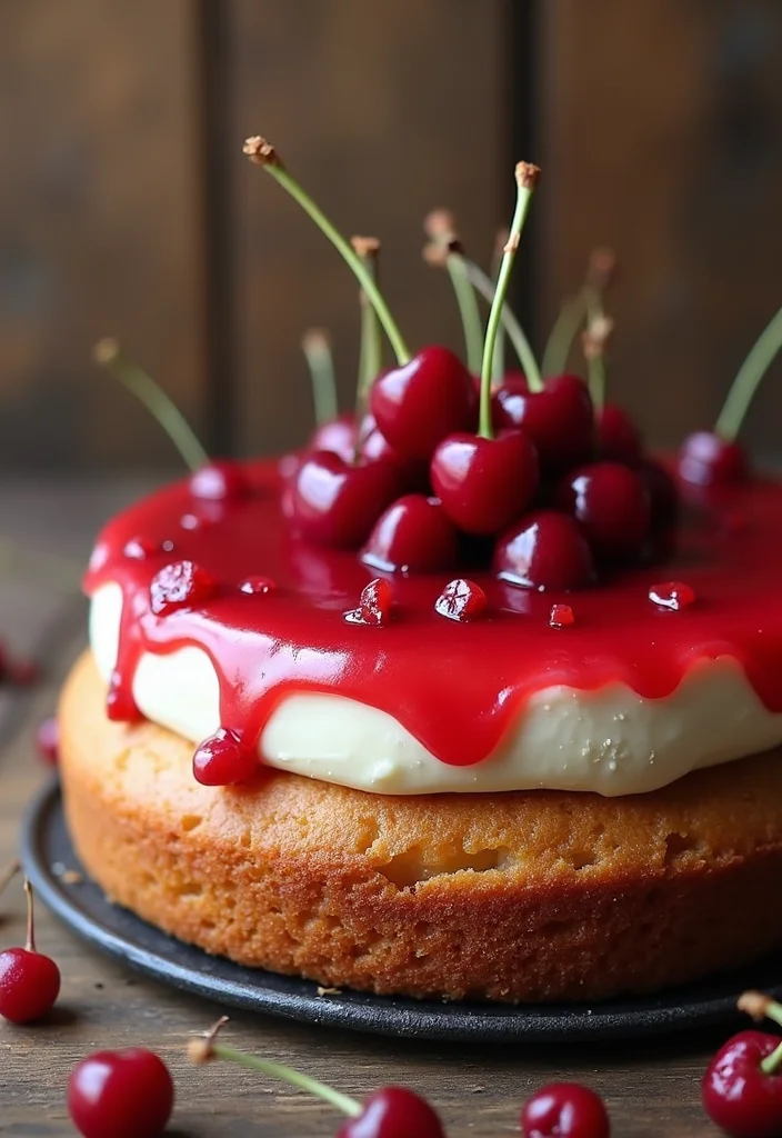 14 Mixologist-Approved Drink Cakes You Can Make at Home (Get Ready for #2!) - 13. Cherry Bounce Cake