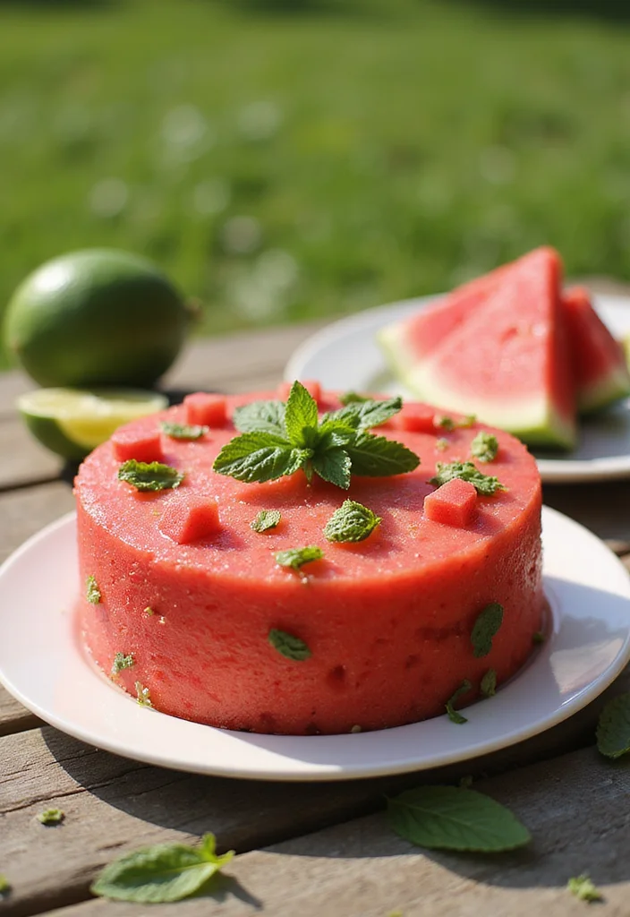14 Mixologist-Approved Drink Cakes You Can Make at Home (Get Ready for #2!) - 9. Watermelon Mojito Cake