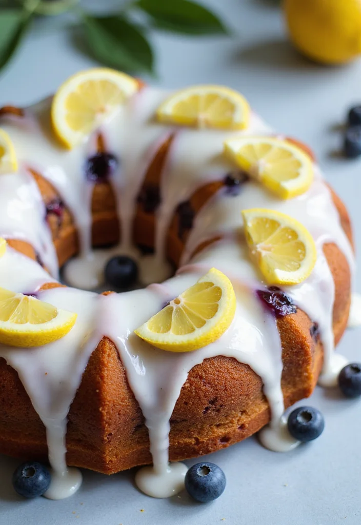 14 Spa Cake Ideas That Will Be the Star of Your Next Party! - 5. Blueberry Lemon Cake