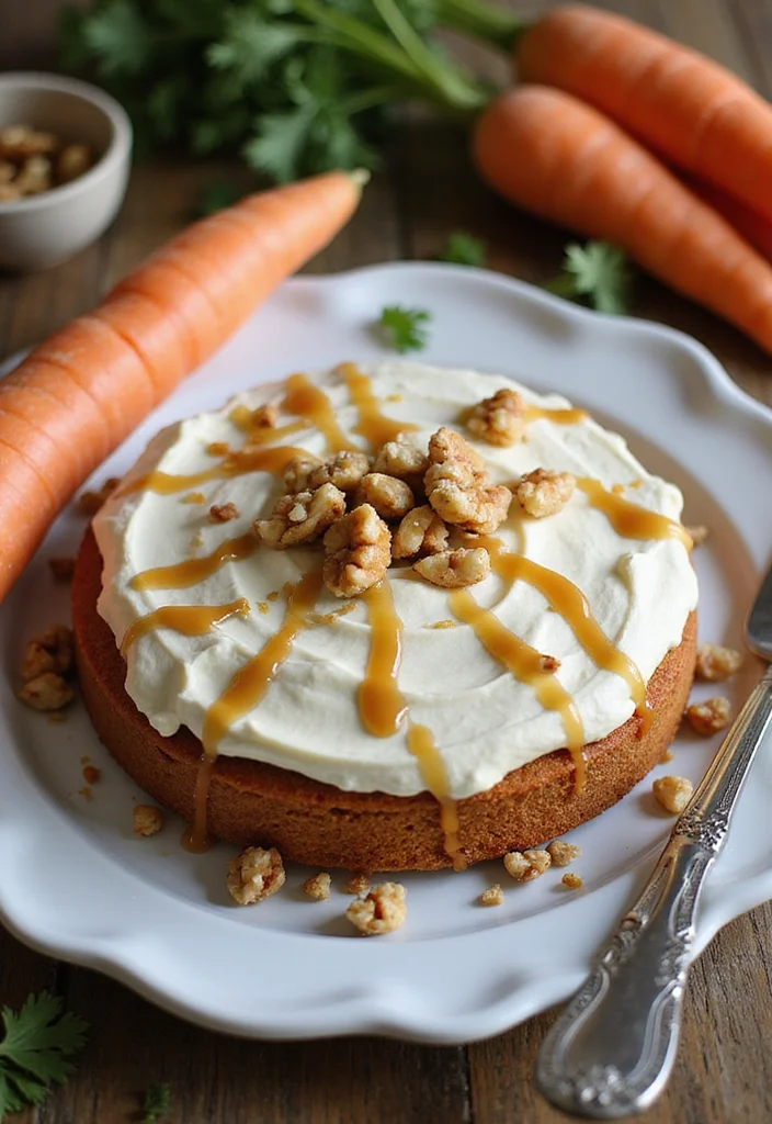 14 Spa Cake Ideas That Will Be the Star of Your Next Party! - 7. Carrot Cake with Cream Cheese Frosting