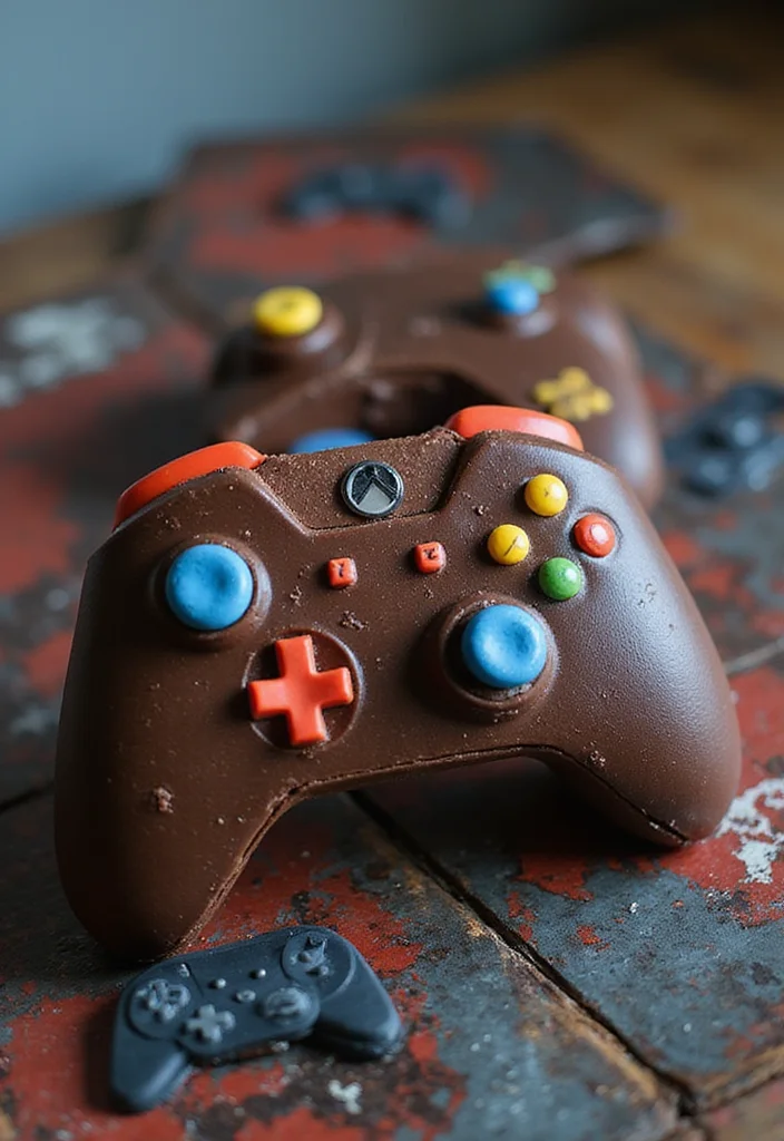 15 Geeky Coding Cake Ideas That Will Have Your Friends Asking for Seconds! - 10. Game Controller Cake