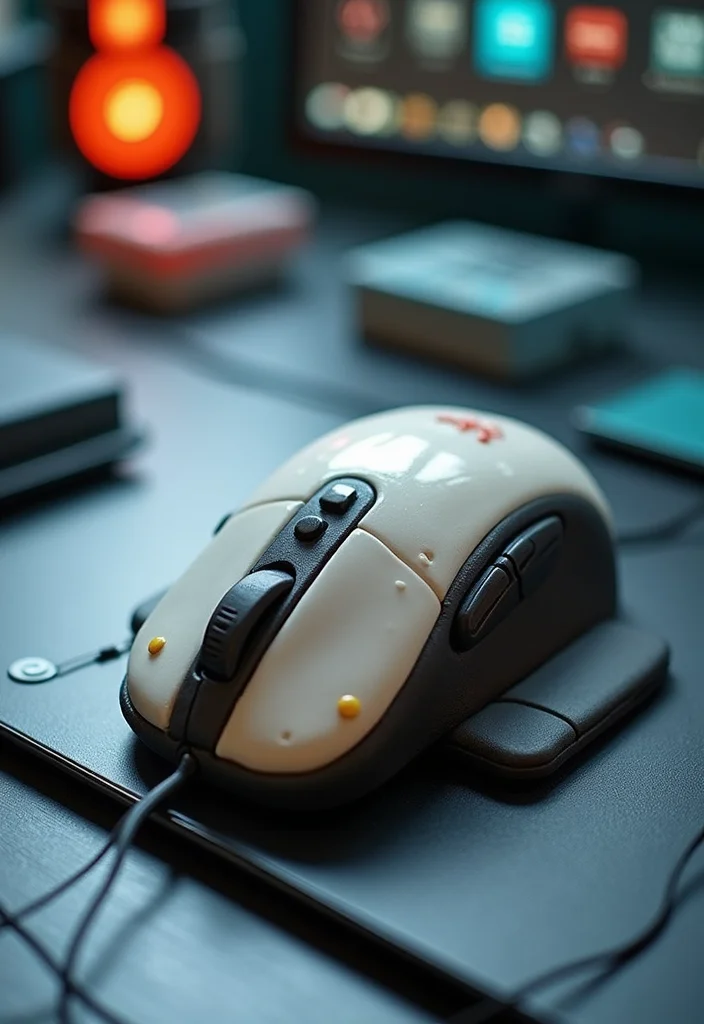 15 Geeky Coding Cake Ideas That Will Have Your Friends Asking for Seconds! - 13. Computer Mouse Cake