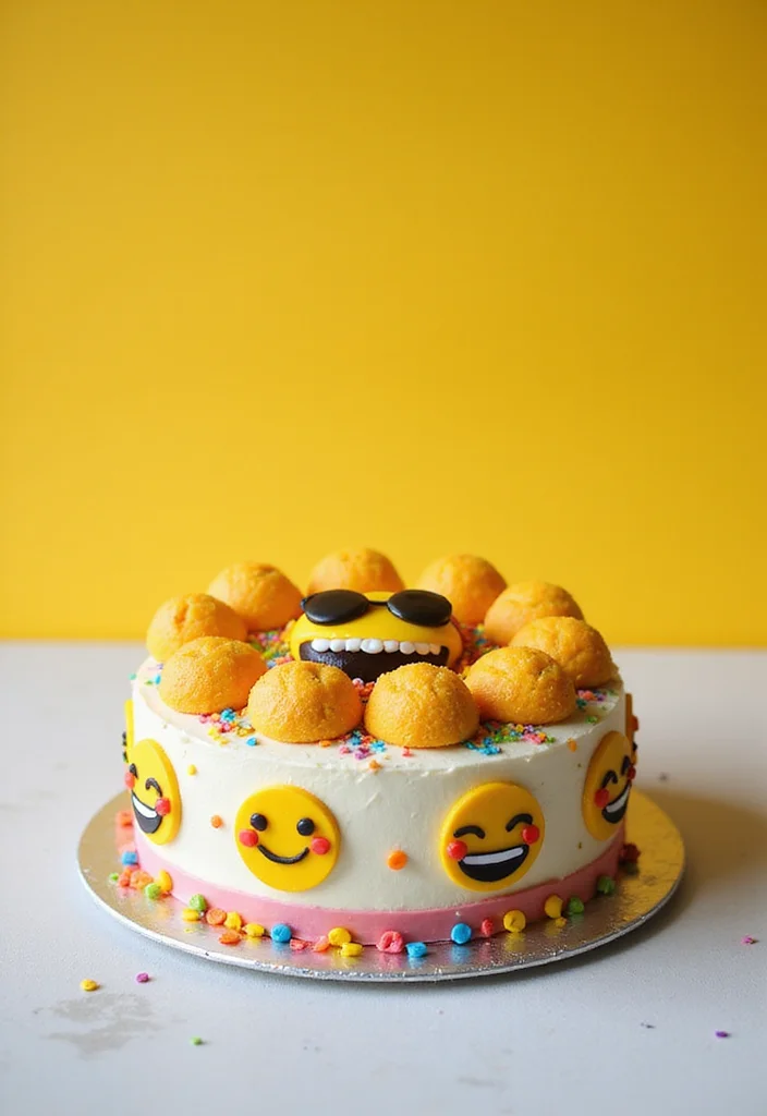 15 Geeky Coding Cake Ideas That Will Have Your Friends Asking for Seconds! - 15. Emoji Coding Cake