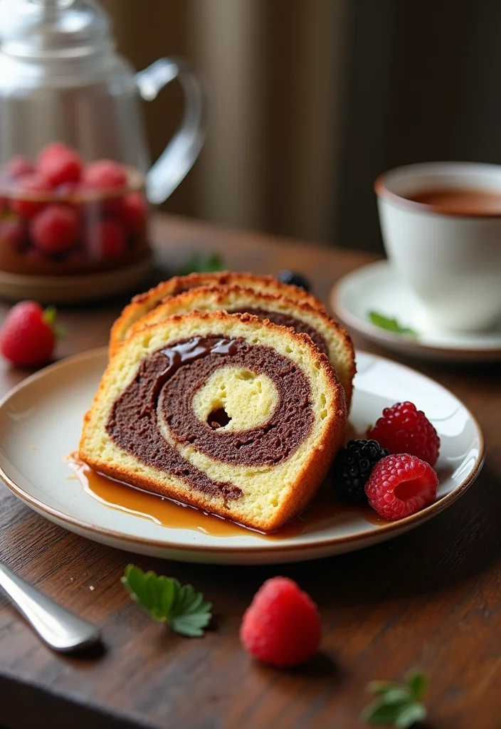 15 Irresistibly Romantic Valentine Day Cake Recipes That'll Melt Your Heart! 💖 - 12. Nutella Swirl Cake