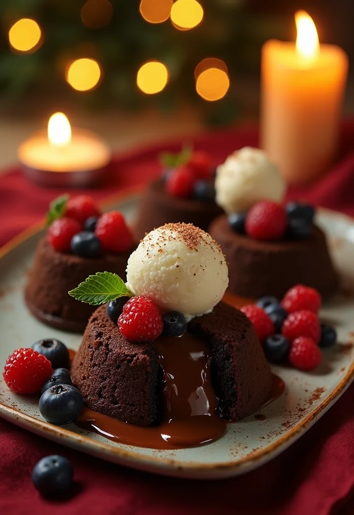 15 Irresistibly Romantic Valentine Day Cake Recipes That'll Melt Your Heart! 💖 - 2. Chocolate Lava Cake