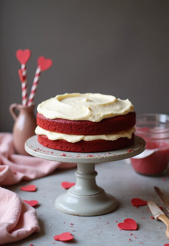 16 Fun Valentine Cake Recipes to Make Together (Get Ready for Sweet Memories!) - 1. Classic Red Velvet Cake