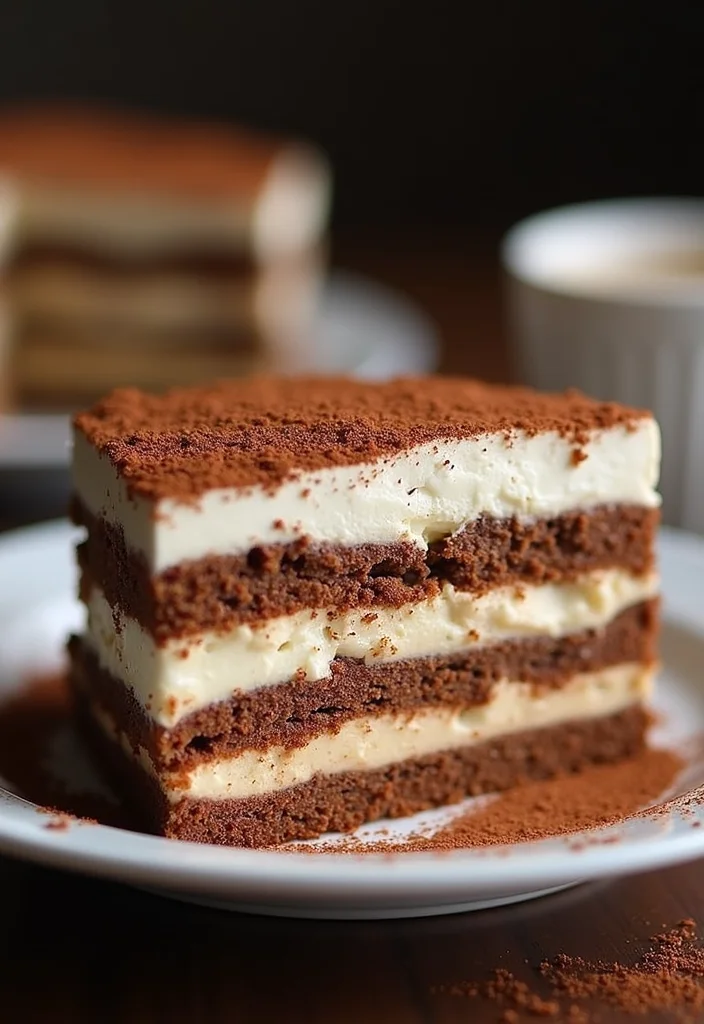 16 Fun Valentine Cake Recipes to Make Together (Get Ready for Sweet Memories!) - 16. Tiramisu Cake