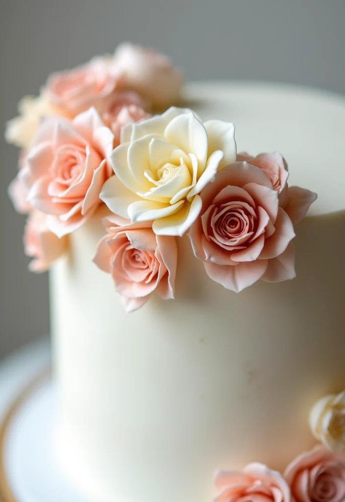 18 Stunning Bebefinn Cake Ideas Perfect for a Dreamy Baby Shower! - 3. Floral Fantasy Cake