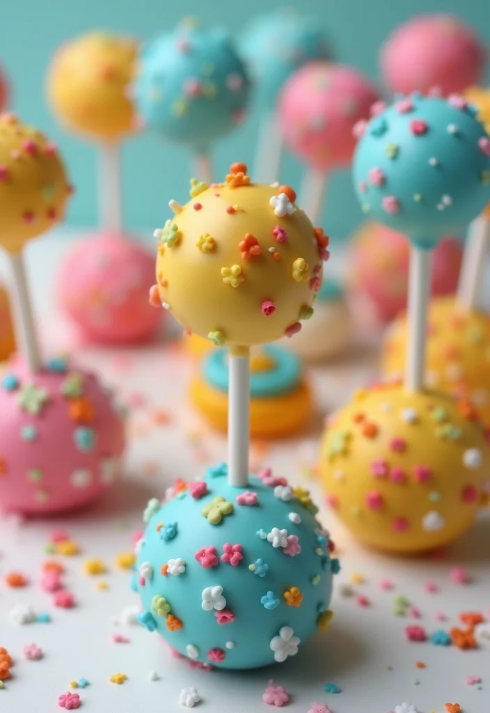 18 Unique Coraline Cake Ideas You Need to See to Believe! - 10. Coraline’s Button Cake Pops