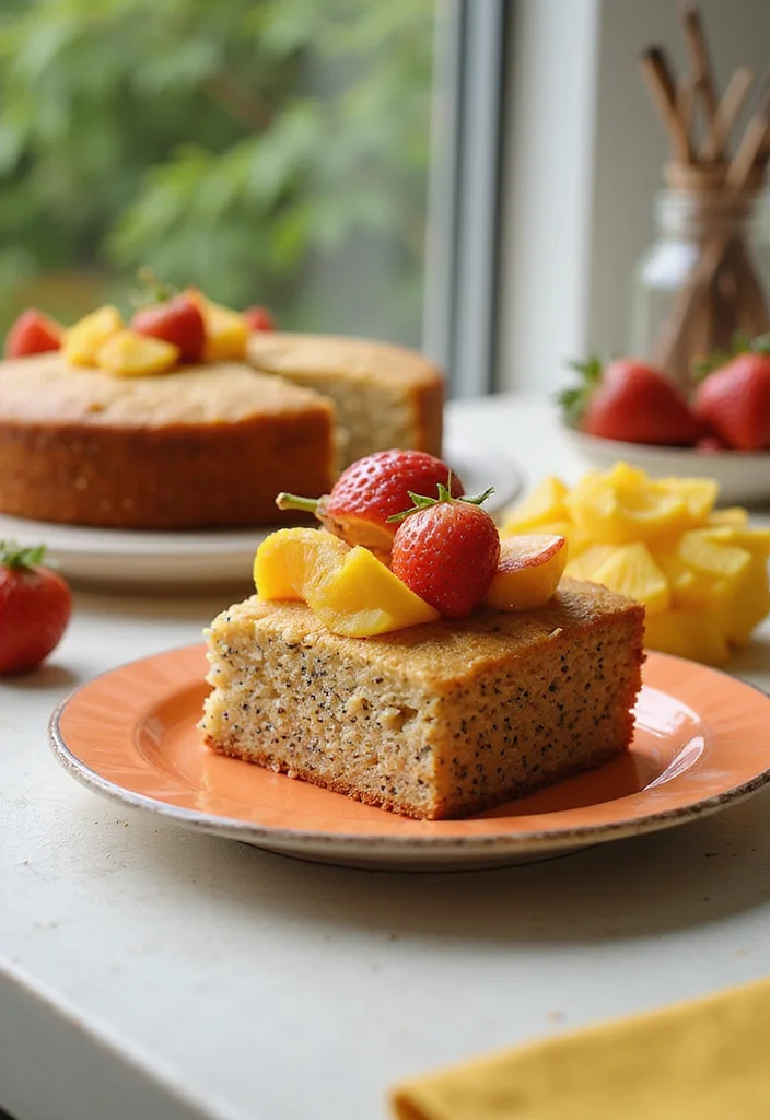 20 Mindful Eating Healthy Cakes That Satisfy Your Sweet Tooth Without the Guilt! - 16. Chia Seed Cake