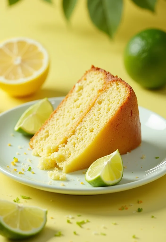 20 Mindful Eating Healthy Cakes That Satisfy Your Sweet Tooth Without the Guilt! - 18. Honey Lime Cake