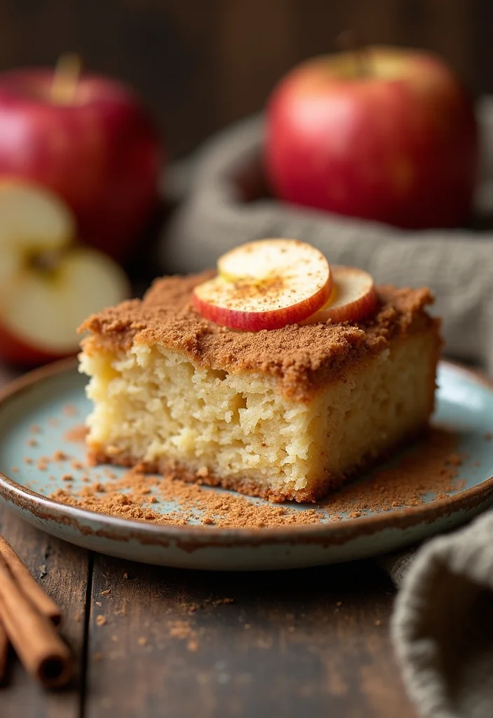 20 Mindful Eating Healthy Cakes That Satisfy Your Sweet Tooth Without the Guilt! - 19. Apple Cinnamon Cake