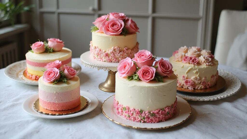 20 Stunning Rose Cake Ideas That Will Make Your Dessert Dreams Come True!