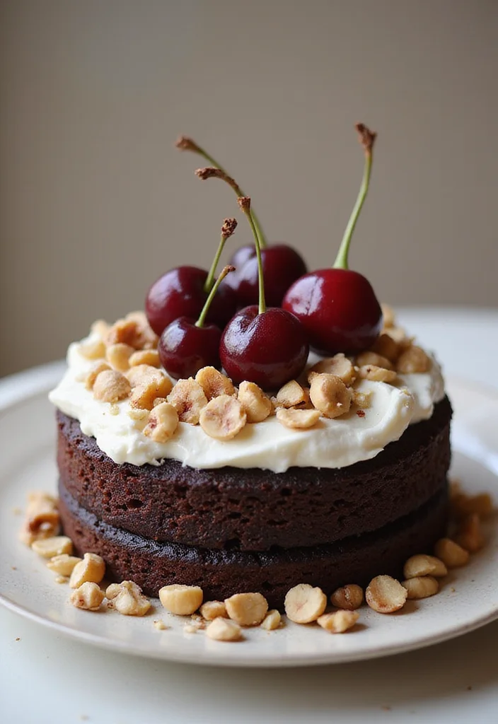 21 Jaw-Dropping Black Forest Cake Designs to Impress Your Friends (Especially #12!) - 7. Chocolate Hazelnut Heaven