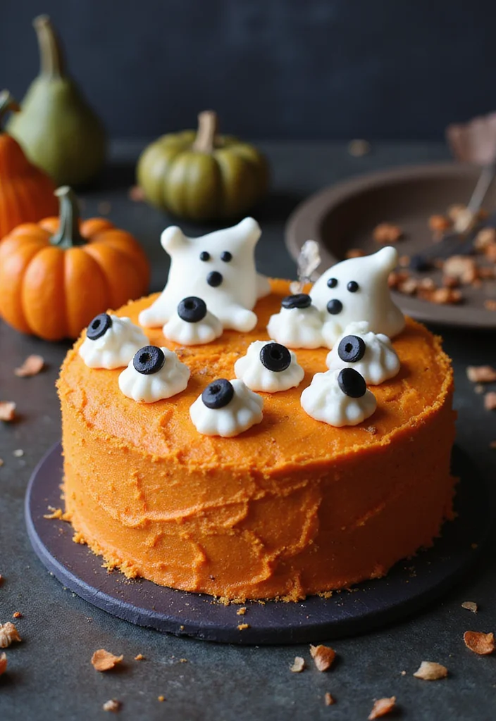 22 Creative and Funny 19th Birthday Cake Ideas to Make Your Party Unforgettable! - 12. The Spooky Cake