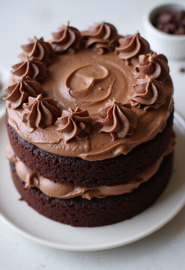 25 Holiday Cake Icing Ideas That Will Make Your Treats Shine (You'll Love #9!) - 12. Chocolate Cream Cheese Frosting