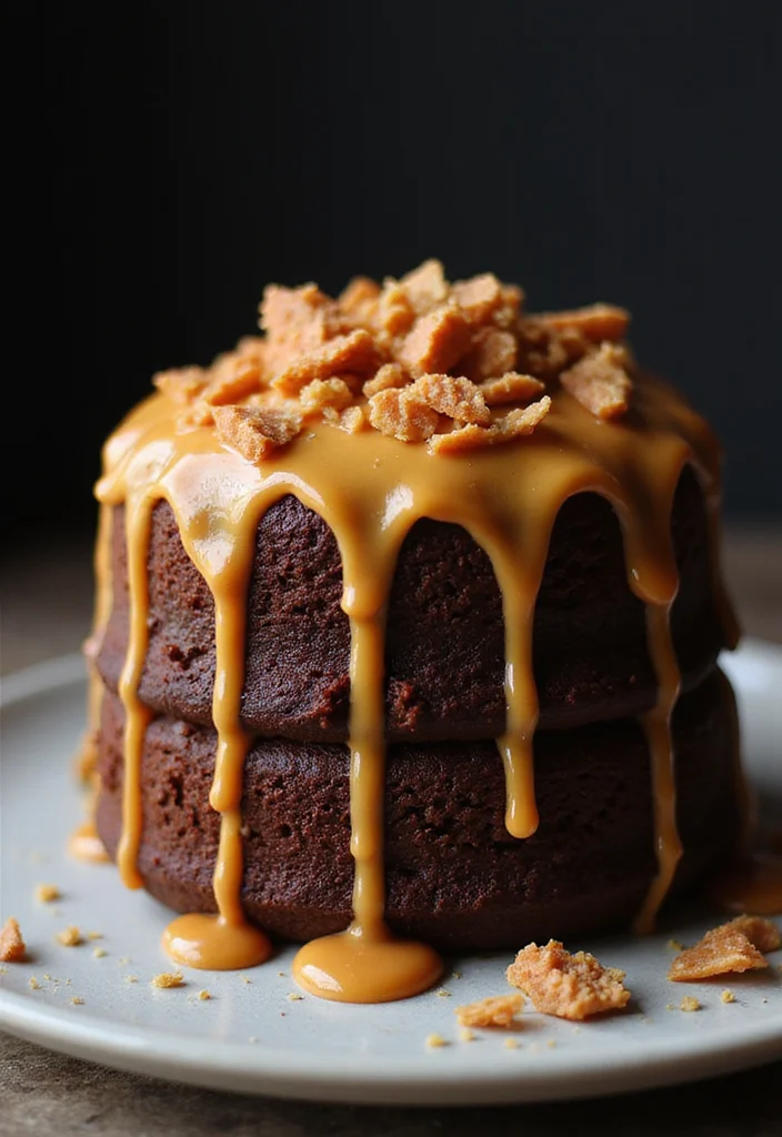 25 Holiday Cake Icing Ideas That Will Make Your Treats Shine (You'll Love #9!) - 17. Caramel Frosting