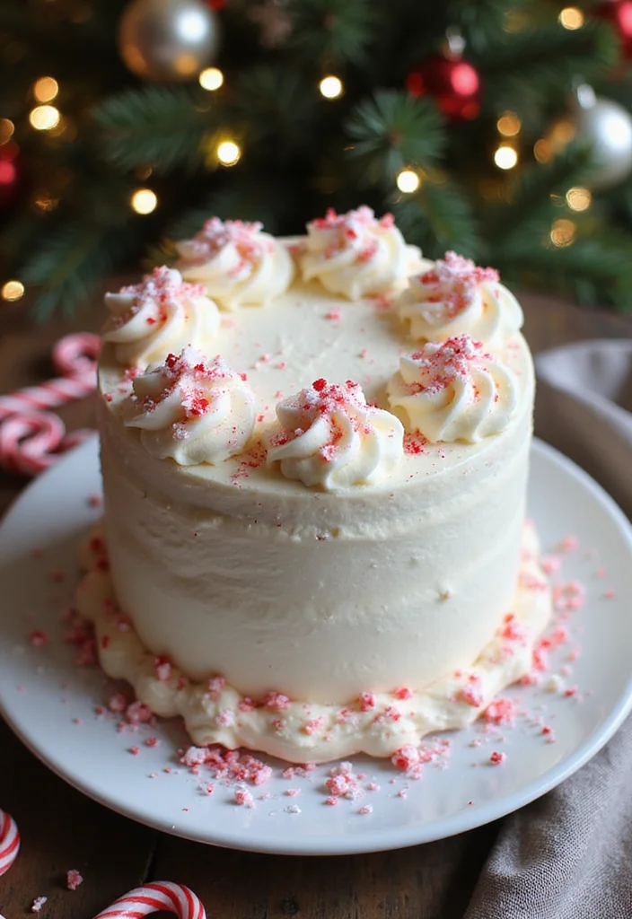 25 Holiday Cake Icing Ideas That Will Make Your Treats Shine (You'll Love #9!) - 2. Peppermint Buttercream