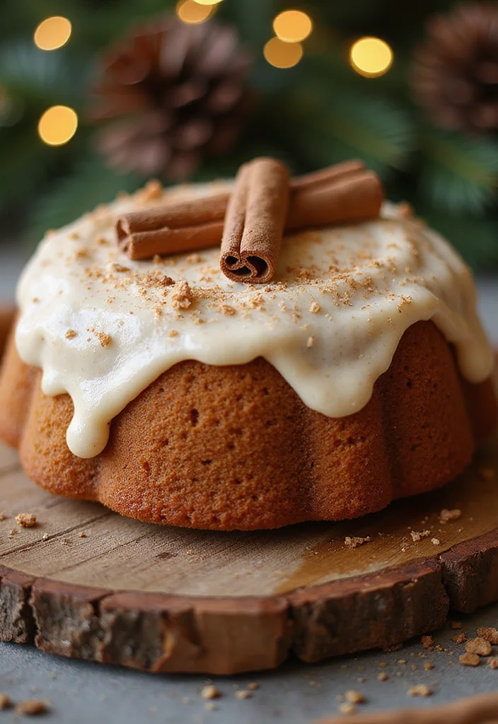 25 Holiday Cake Icing Ideas That Will Make Your Treats Shine (You'll Love #9!) - 20. Spiced Rum Frosting