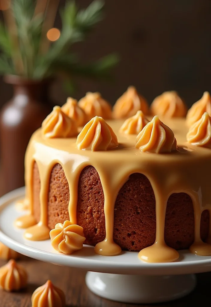 25 Holiday Cake Icing Ideas That Will Make Your Treats Shine (You'll Love #9!) - 22. Butterscotch Icing